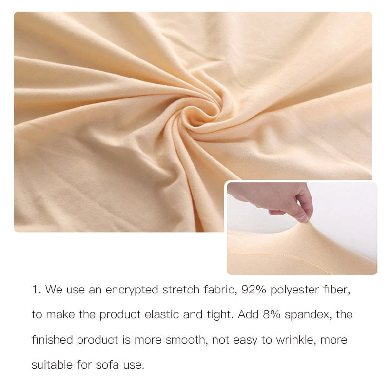 Pink Sofa Cover Spandex Elastic Sofa Covers Stretchy Dark Pink sofa covers for Corner Sofa 1/2/3/4 Sectional Magic Sofa Cover - Image 3