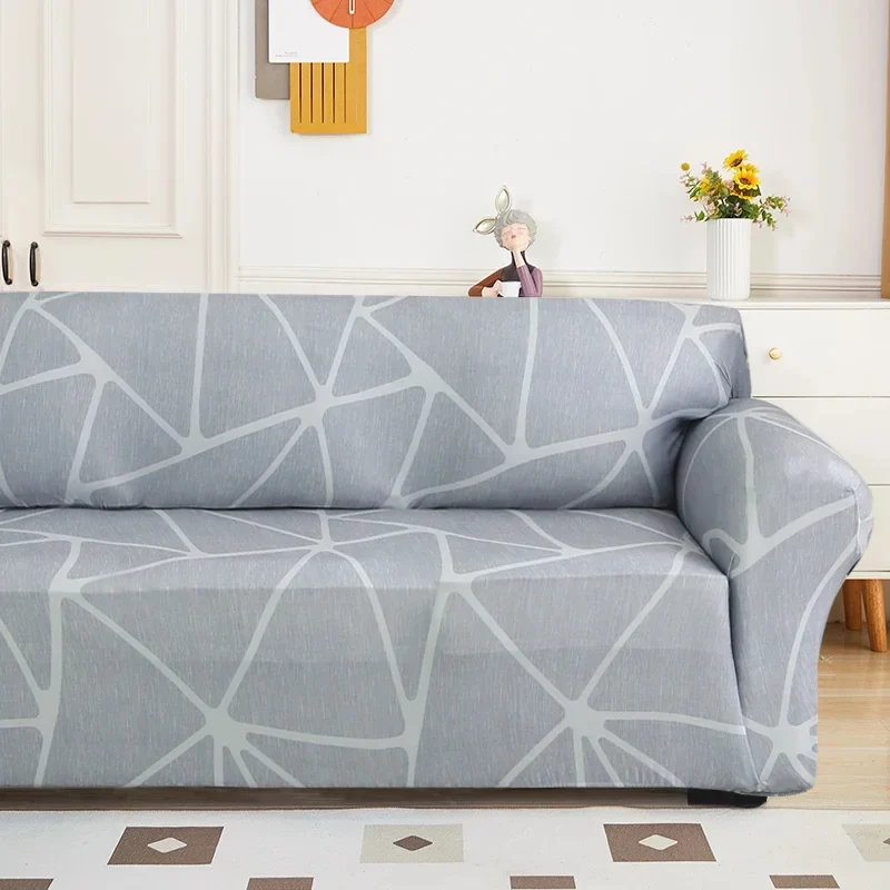 Plaid Pattern Sofa Covers for Living Room Stretch Couch Cover Elastic L shape Corner Sectional Sofa Slipcover for Kids Pet - Image 13