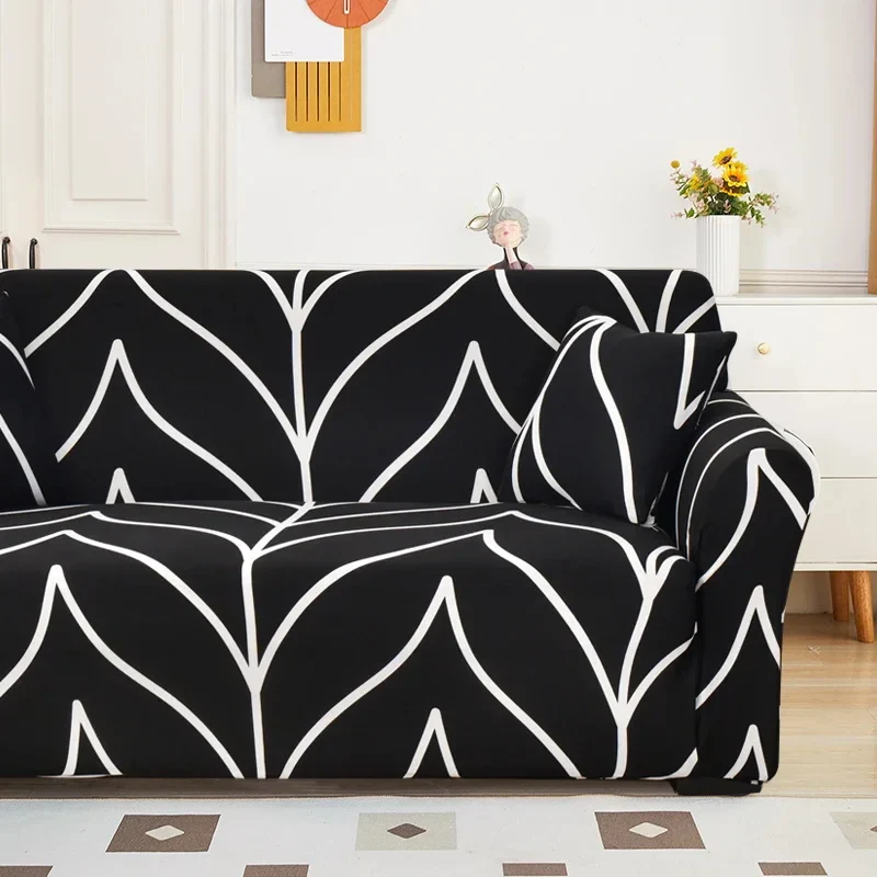 Plaid Pattern Sofa Covers for Living Room Stretch Couch Cover Elastic L shape Corner Sectional Sofa Slipcover for Kids Pet - Image 14