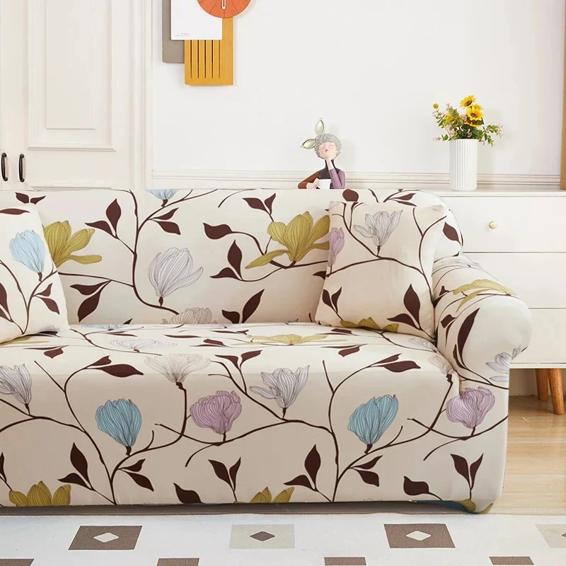 Plaid Pattern Sofa Covers for Living Room Stretch Couch Cover Elastic L shape Corner Sectional Sofa Slipcover for Kids Pet - Image 15