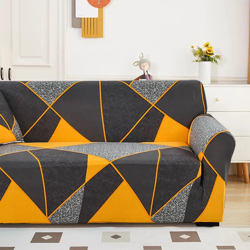 Plaid Pattern Sofa Covers for Living Room Stretch Couch Cover Elastic L shape Corner Sectional Sofa Slipcover for Kids Pet - Image 17