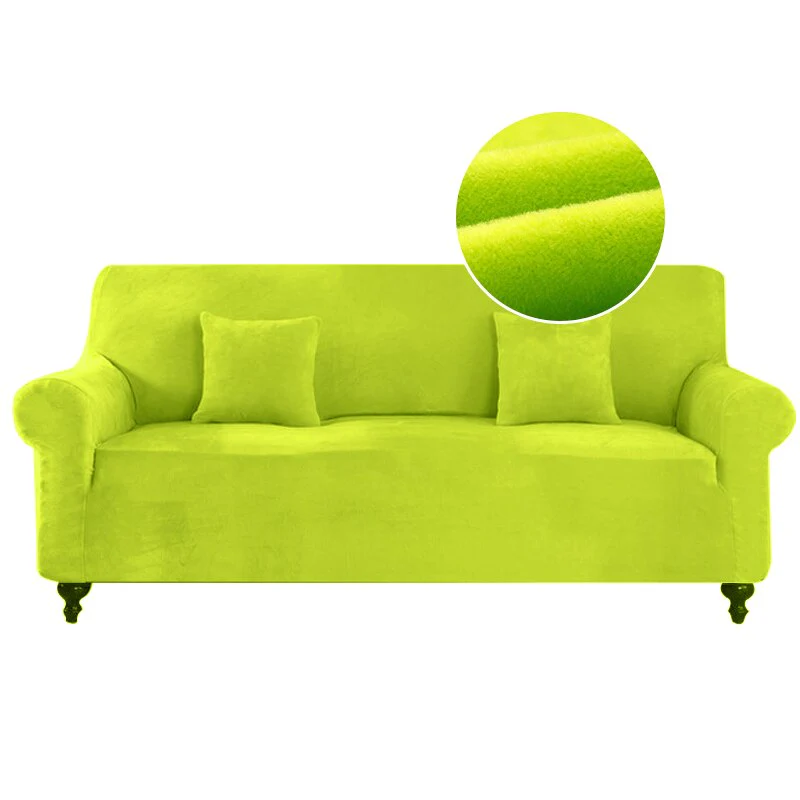 Plush Sofa Cover For Living Room Elastic Furniture Couch Slipcover Washable Chaise Longue Corner Sofa Cover Stretch - Image 11