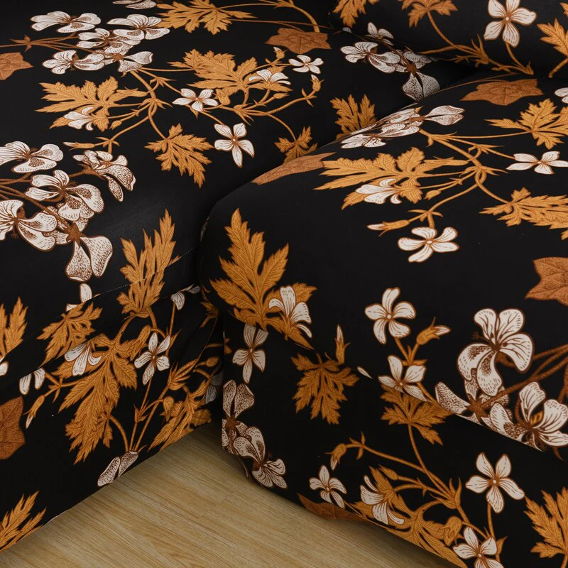 Printed L Shape Sofa Covers for Living Room Sofa Protector Anti-dust Elastic Stretch Covers for Corner Sofa Cover - Image 4
