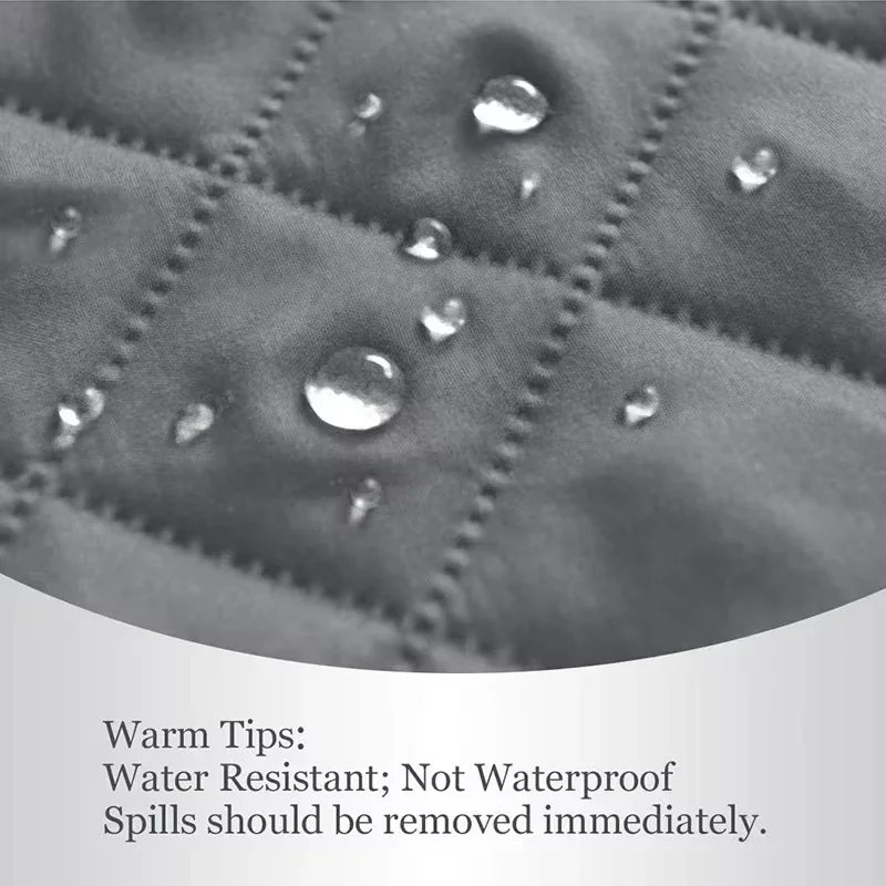 Recliner Chair Cover Solid Color Non-slip Pet Cat Seat Slipcover with Adjustable Strap Armchair Cover for Living Room - Image 4