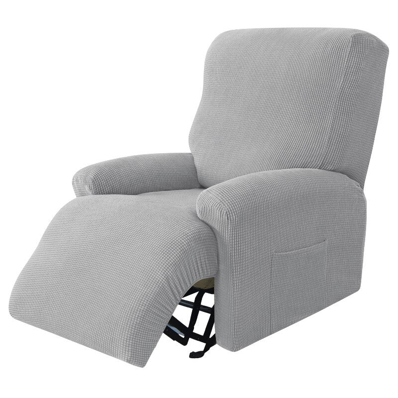 Recliner Cover 1/2/3/4 Seater Knitted Recliner Sofa Covers Lazy Boy Relax Armchair Cover Elastic Sofa Protector Lounge Home Pets Anti-Scratch - Image 10