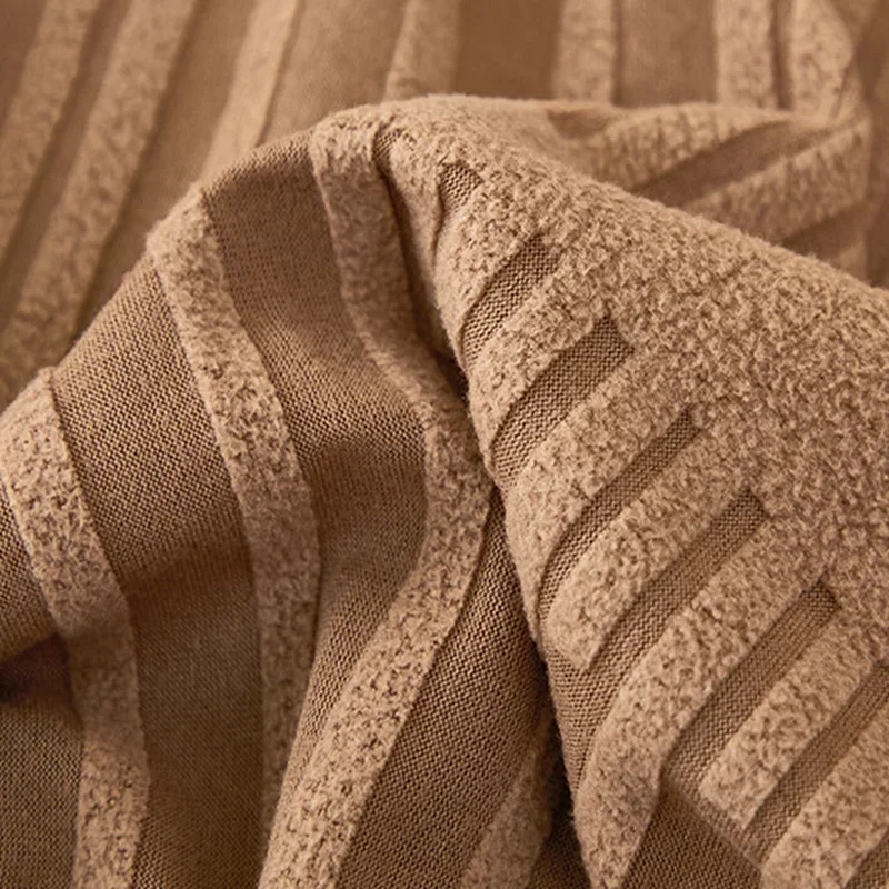 Recliner Sofa Cover for Living Room 4 Pieces Reclining Chair Cover Jacquard Armchair Covers Stretch Couch Slipcovers - Image 3