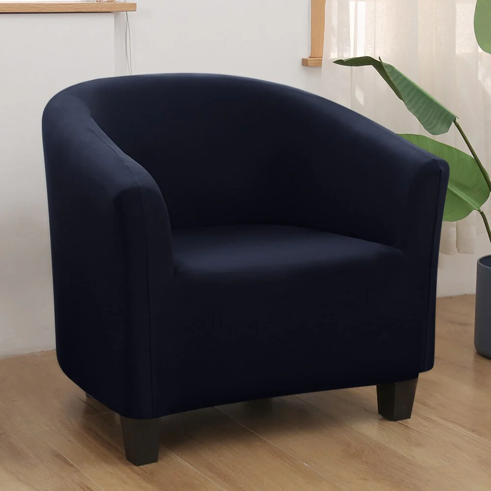 Spring Printed Elastic Tub Chair Cover Couch Tub Club Chair Cover Stretch Sofa Slipcover Furniture Single Seater Couch Banquet Armchair Cover - Image 11
