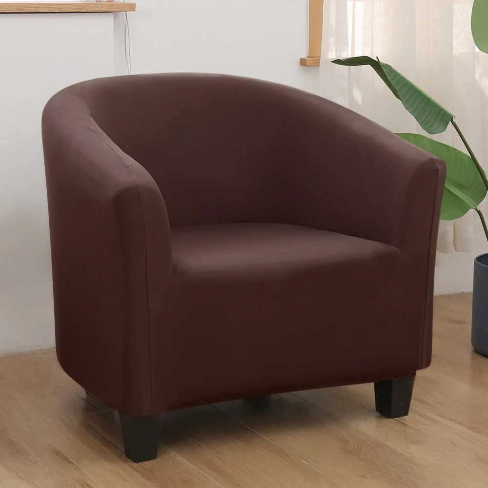 Spring Printed Elastic Tub Chair Cover Couch Tub Club Chair Cover Stretch Sofa Slipcover Furniture Single Seater Couch Banquet Armchair Cover - Image 13