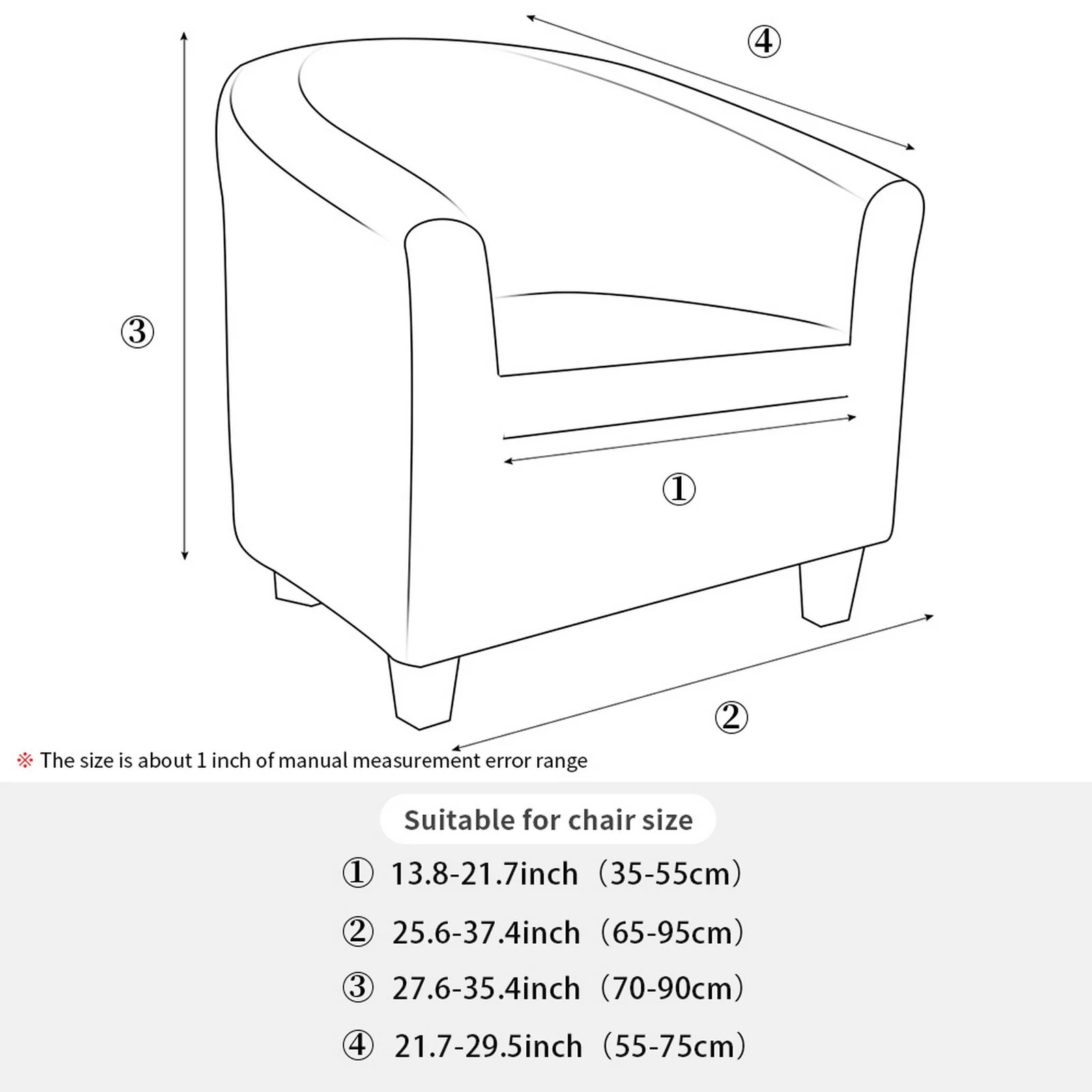 Spring Printed Elastic Tub Chair Cover Couch Tub Club Chair Cover Stretch Sofa Slipcover Furniture Single Seater Couch Banquet Armchair Cover - Image 6