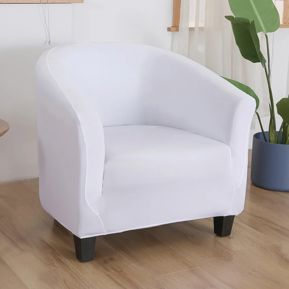 Spring Printed Elastic Tub Chair Cover Couch Tub Club Chair Cover Stretch Sofa Slipcover Furniture Single Seater Couch Banquet Armchair Cover - Image 7