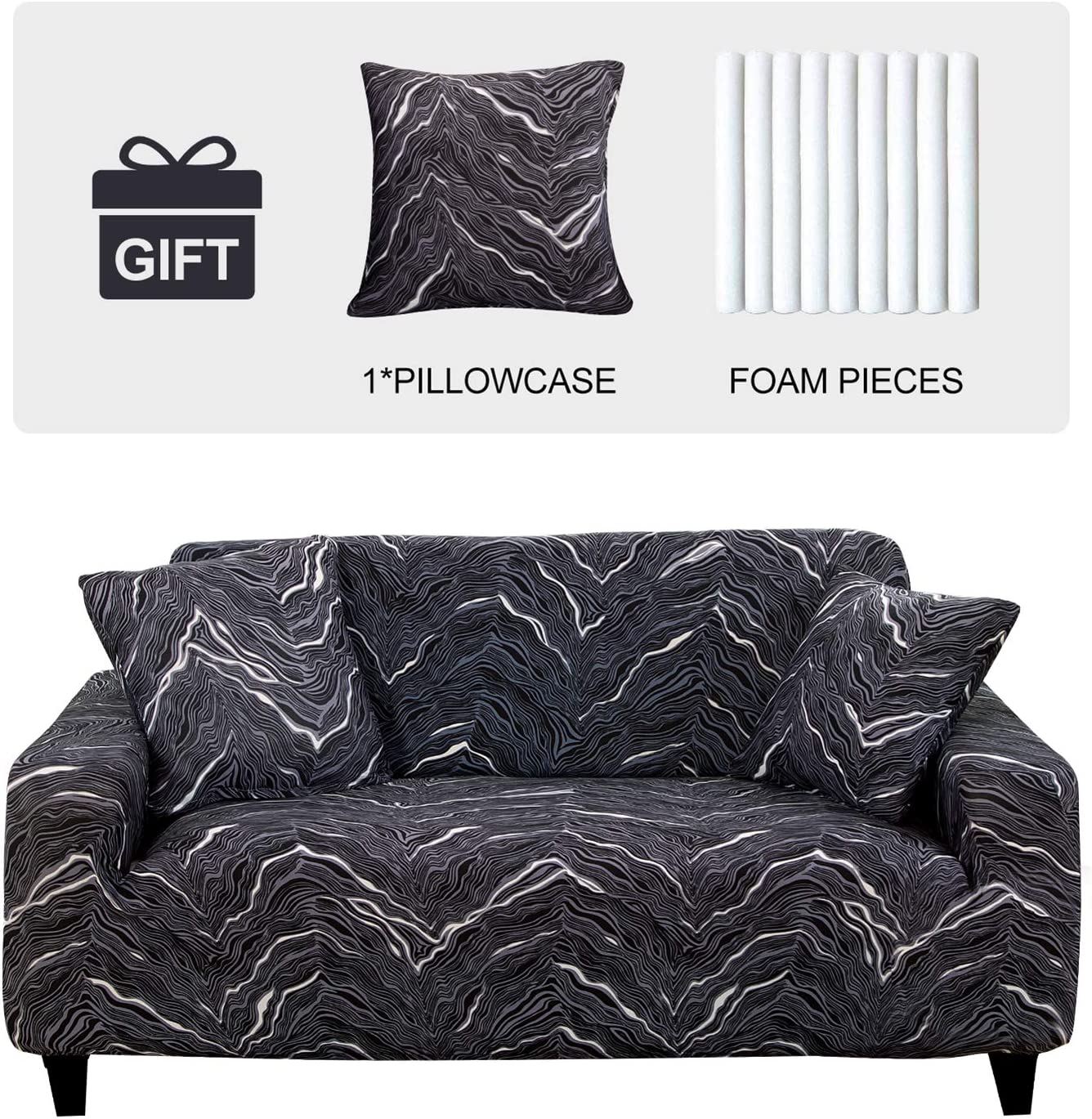 Stretch Armchair Slipcovers 1/2/3/4 Seater Sofa Cover UK Easy-fit Sofa Slipcovers Furniture Protector for Armchair, Soft Fabric Settee Covers - Image 15