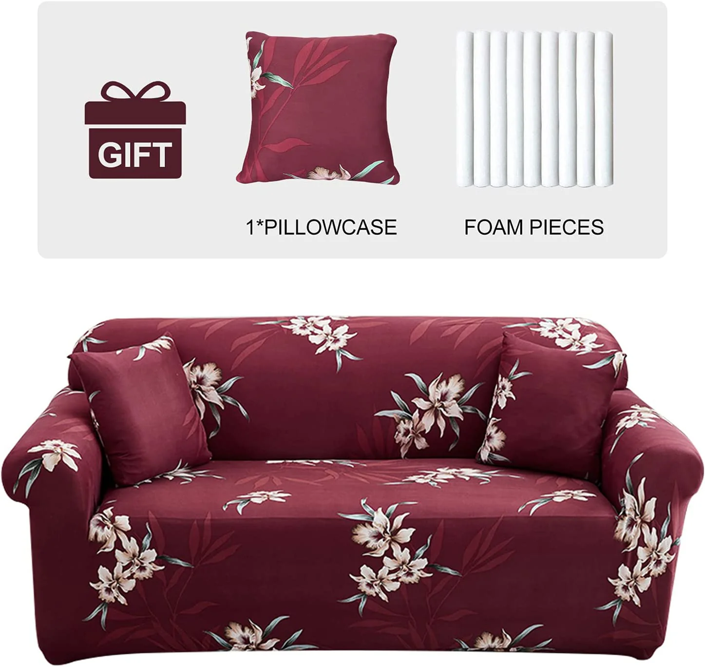 Stretch Armchair Slipcovers 1/2/3/4 Seater Sofa Cover UK Easy-fit Sofa Slipcovers Furniture Protector for Armchair, Soft Fabric Settee Covers - Image 17