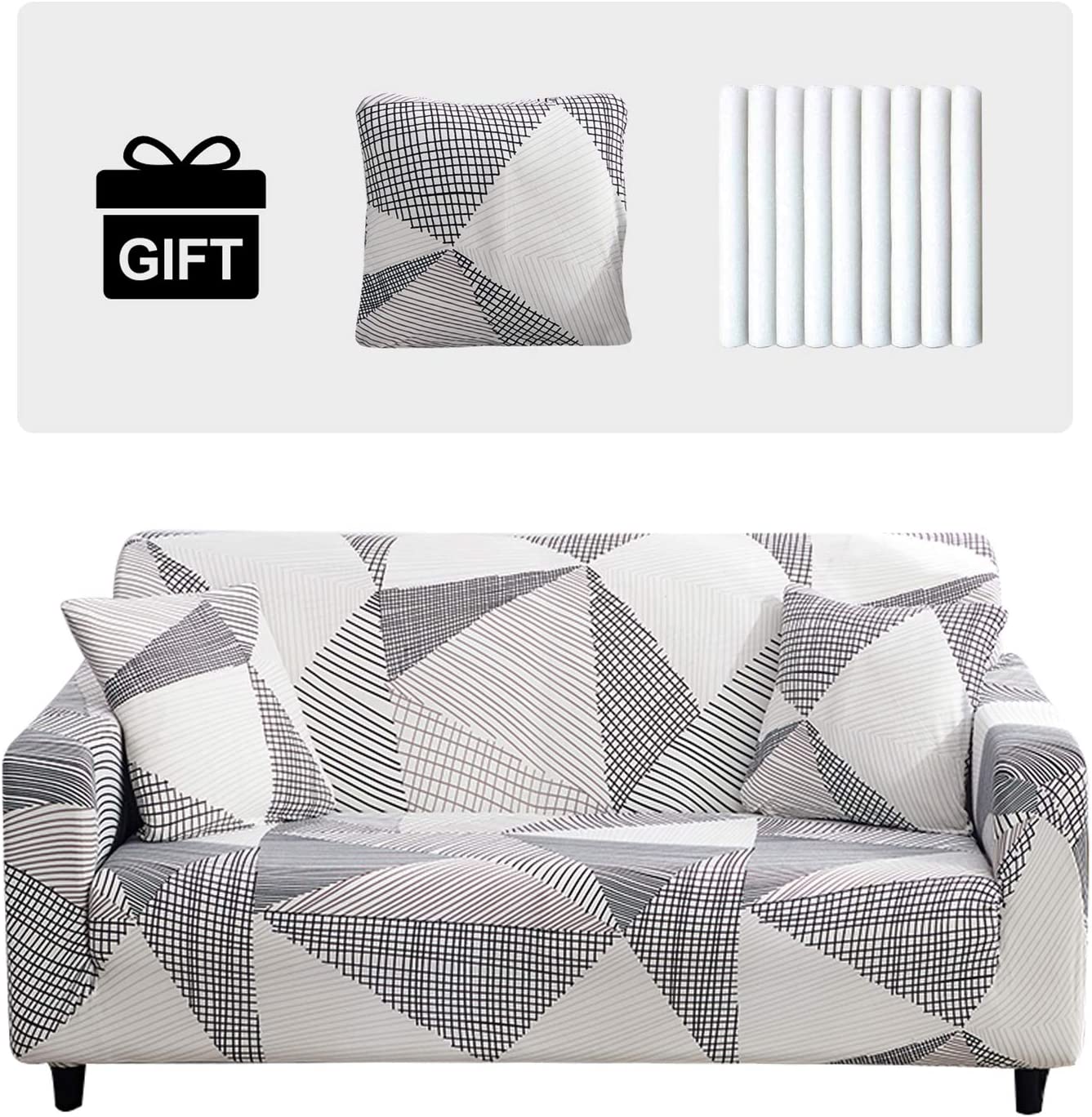 Stretch Armchair Slipcovers 1/2/3/4 Seater Sofa Cover UK Easy-fit Sofa Slipcovers Furniture Protector for Armchair, Soft Fabric Settee Covers - Image 21