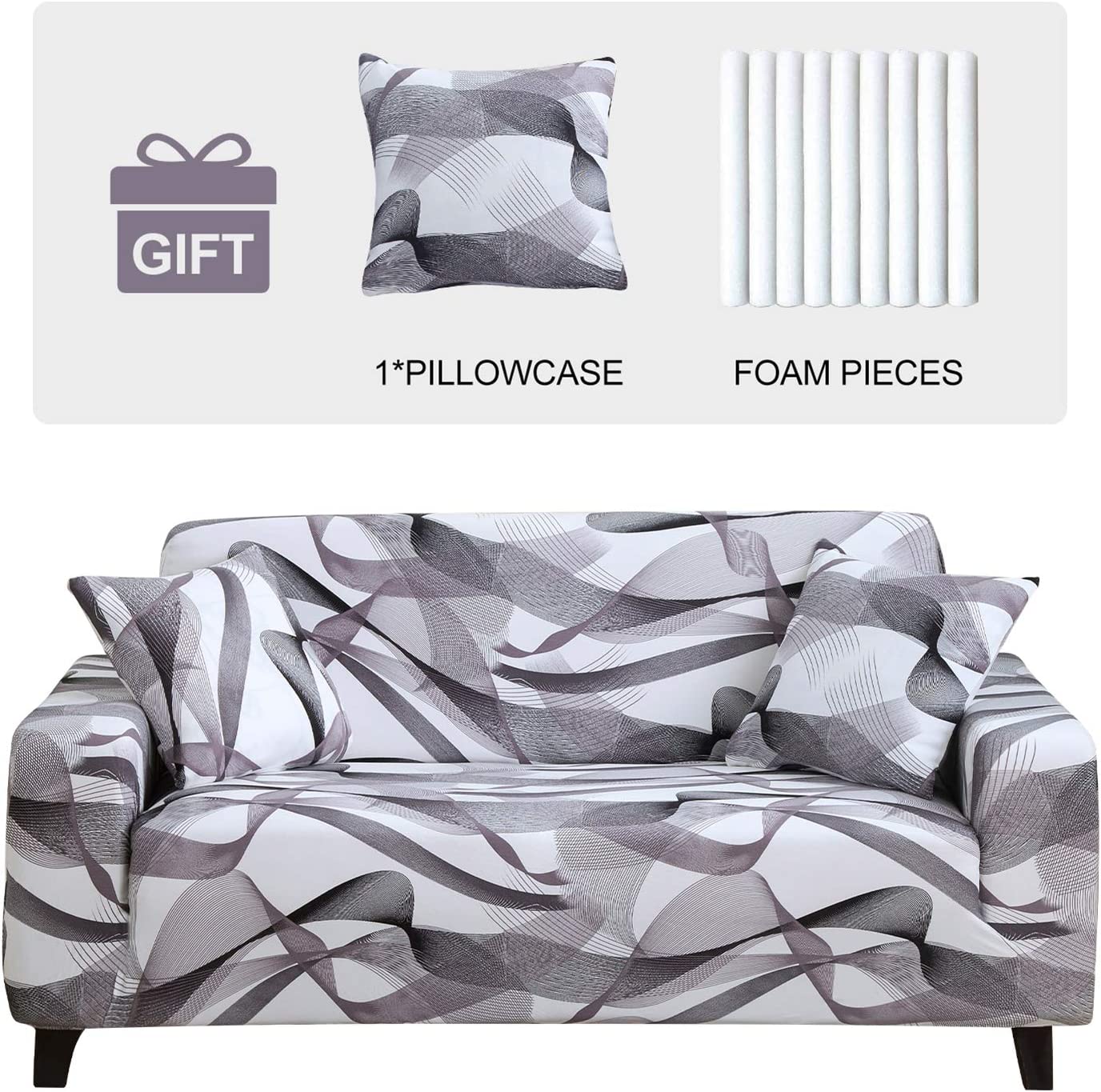 Stretch Armchair Slipcovers 1/2/3/4 Seater Sofa Cover UK Easy-fit Sofa Slipcovers Furniture Protector for Armchair, Soft Fabric Settee Covers - Image 25