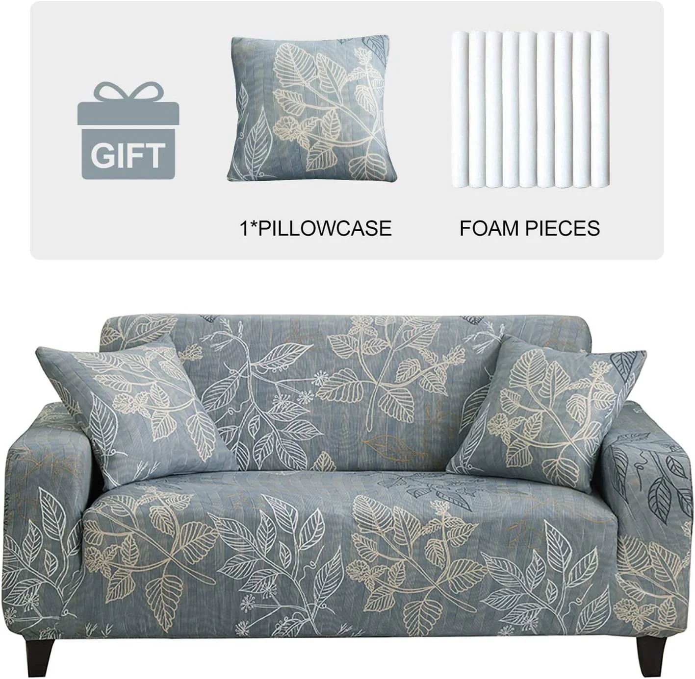 Stretch Armchair Slipcovers 1/2/3/4 Seater Sofa Cover UK Easy-fit Sofa Slipcovers Furniture Protector for Armchair, Soft Fabric Settee Covers - Image 9