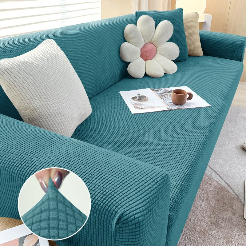 Stretch Jacquard Sofa Cover Stretch Couch Cover Sectional L Shape Sofa Slipcover Corner Case for Living Room 1/2/3/4 Seat - Image 10