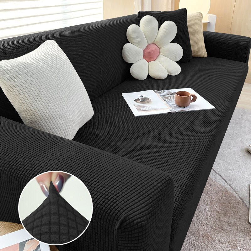 Stretch Jacquard Sofa Cover Stretch Couch Cover Sectional L Shape Sofa Slipcover Corner Case for Living Room 1/2/3/4 Seat - Image 12