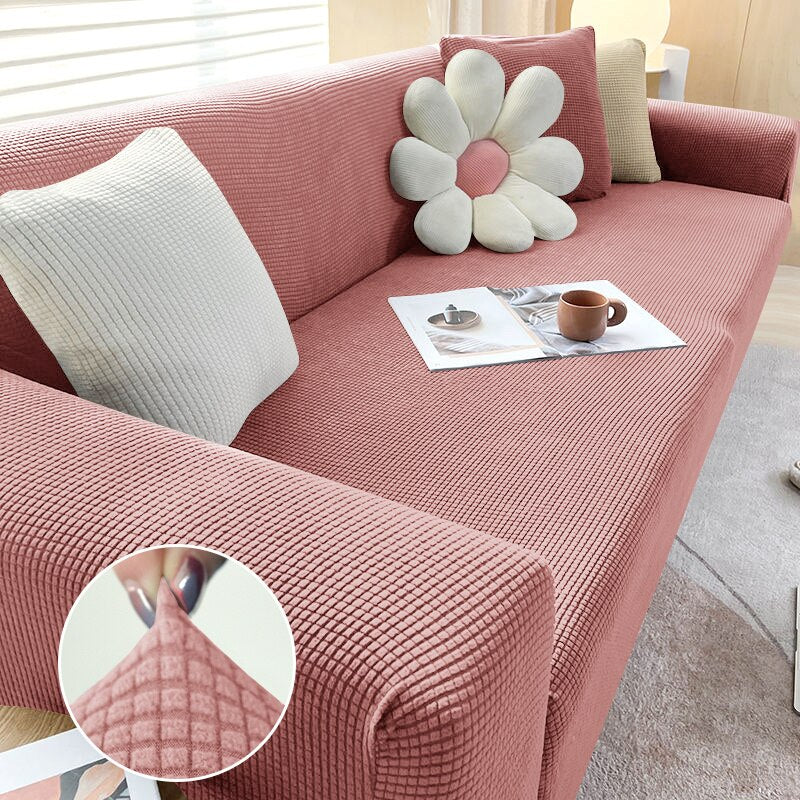 Stretch Jacquard Sofa Cover Stretch Couch Cover Sectional L Shape Sofa Slipcover Corner Case for Living Room 1/2/3/4 Seat - Image 22