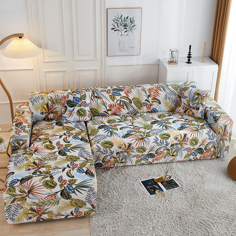 Stretch L Shaped Sofa Cover Couch Cover Slipcovers Armchair Corner Sofa Cover Chaselong Protector for Pets and Kids Fully Wrap - Image 16