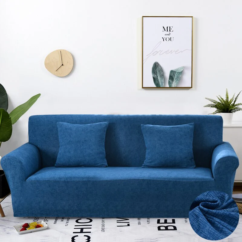 Stretch Plaid Sofa Slipcover Elastic Sofa Covers Corner L Shaped Covers Sectional Sofa Cover Couch Cover 1/2/3/4 Seater Armchair Cover - Image 22