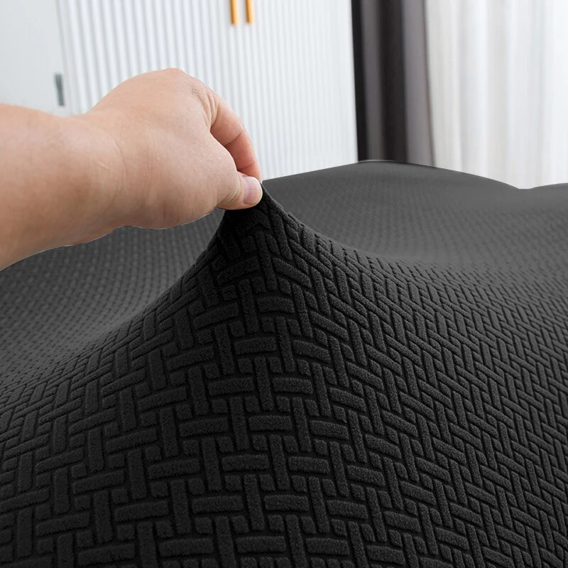 Stretch Recliner Sofa Cover Knitted Reclining Sofas Covers Anti-Dust Non-Slip Lazy Boy Chair Cover 1/2/3/4 Seats - Image 10