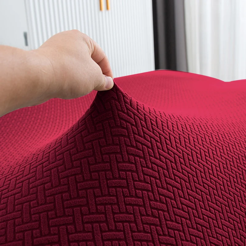 Stretch Recliner Sofa Cover Knitted Reclining Sofas Covers Anti-Dust Non-Slip Lazy Boy Chair Cover 1/2/3/4 Seats - Image 16