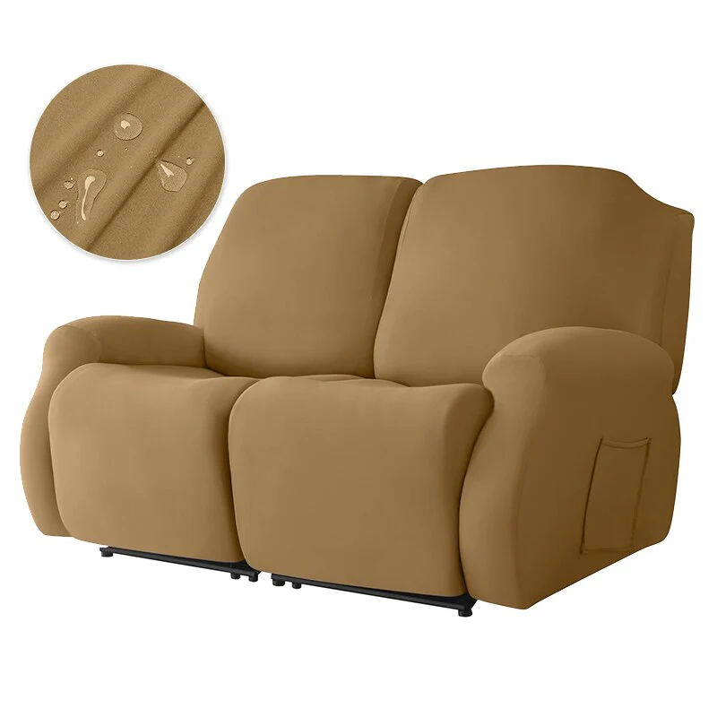 Stretch Recliner Sofa Cover Knitted Reclining Sofas Covers Anti-Dust Non-Slip Lazy Boy Chair Cover 1/2/3/4 Seats - Image 19