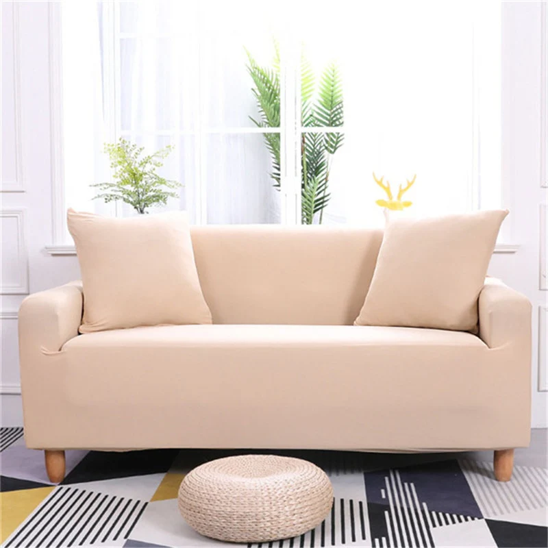 Stretch Slipcovers Sectional Elastic Stretch Sofa Cover for Living Room Couch Cover L shape Armchair Cover Single/Two/Three Seat - Image 4