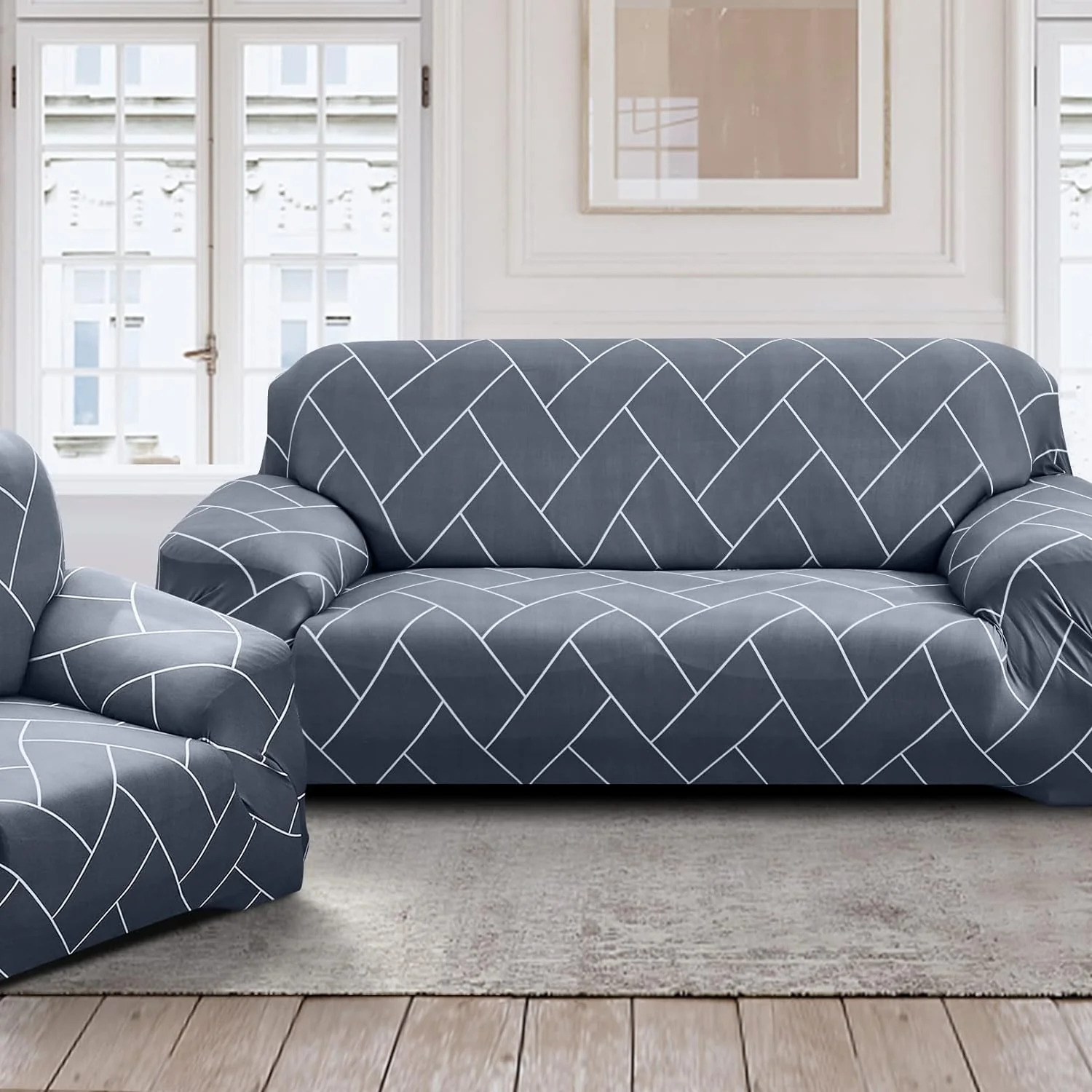 Stretch Sofa Cover Universal Sofa Slipcover Spandex Loveseat Couch Cover Washable Elastic Fabric Furniture Protector - Image 5