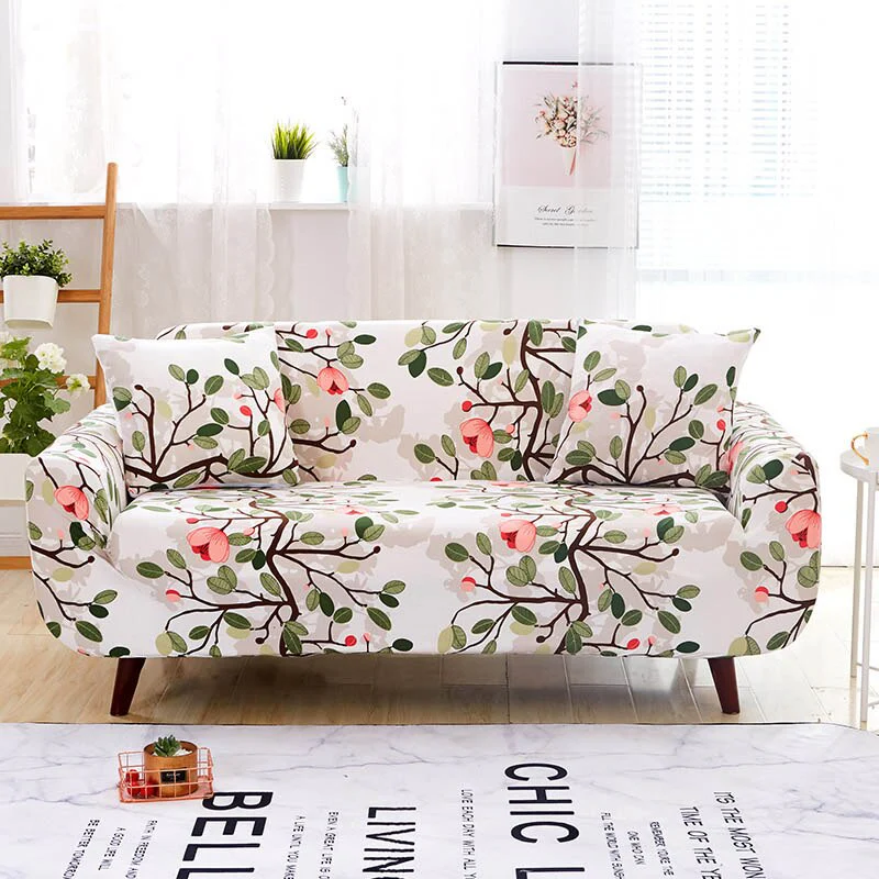 Stretch Sofa Covers Elastic Furniture Protector Polyester Loveseat Couch Cover L ArmChair Cover 1/2/3/4-seater Settee Covers Couch Covers - Image 21
