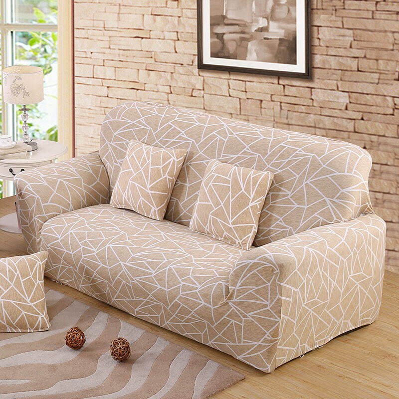 Stretch Sofa Covers Elastic Furniture Protector Polyester Loveseat Couch Cover L ArmChair Cover 1/2/3/4-seater Settee Covers Couch Covers - Image 7