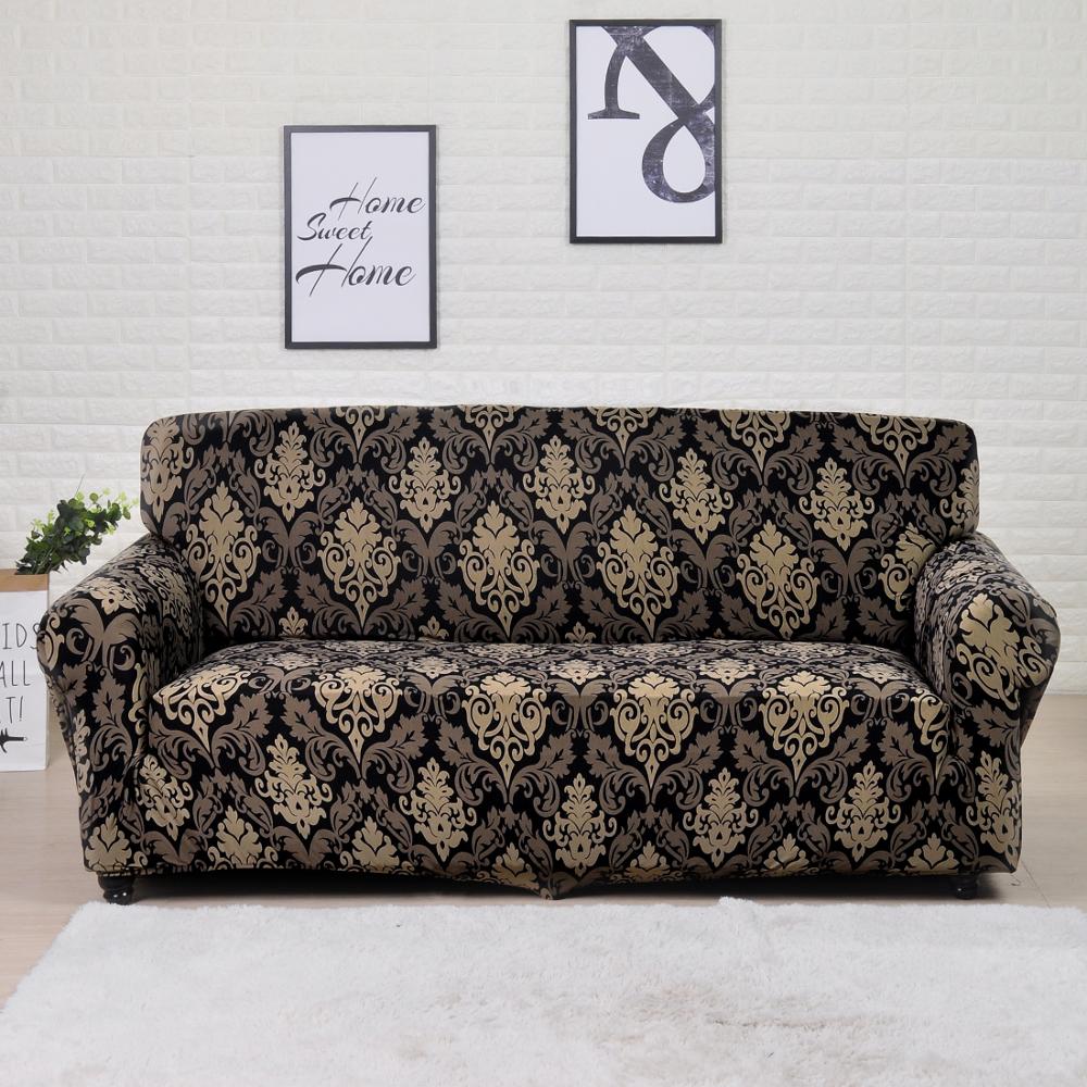 Stretch Sofa Covers Furniture Protector Polyester Loveseat Couch Cover l L-Style Sofa Cover 1/2/3/4-seater Arm Chair Cover Corner Elastic Couch Covers - Image 13