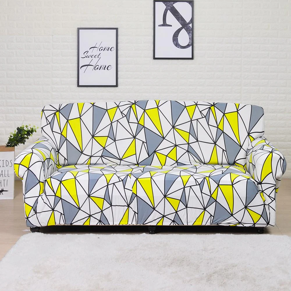 Stretch Sofa Covers Furniture Protector Polyester Loveseat Couch Cover l L-Style Sofa Cover 1/2/3/4-seater Arm Chair Cover Corner Elastic Couch Covers - Image 15