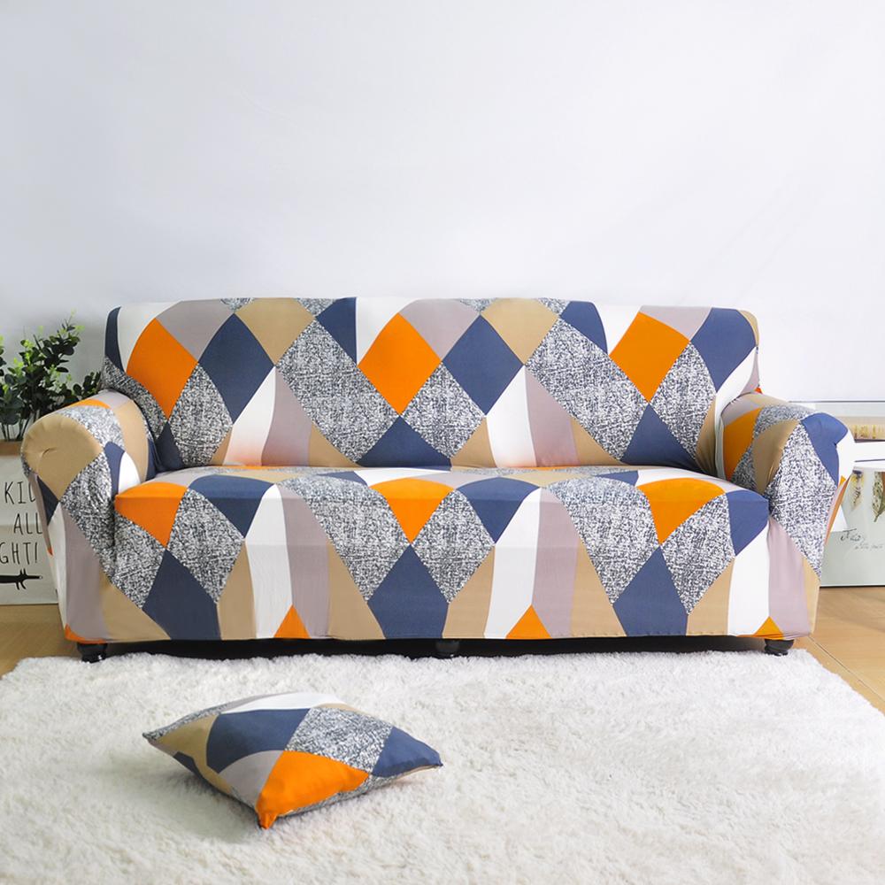 Stretch Sofa Covers Furniture Protector Polyester Loveseat Couch Cover l L-Style Sofa Cover 1/2/3/4-seater Arm Chair Cover Corner Elastic Couch Covers - Image 19