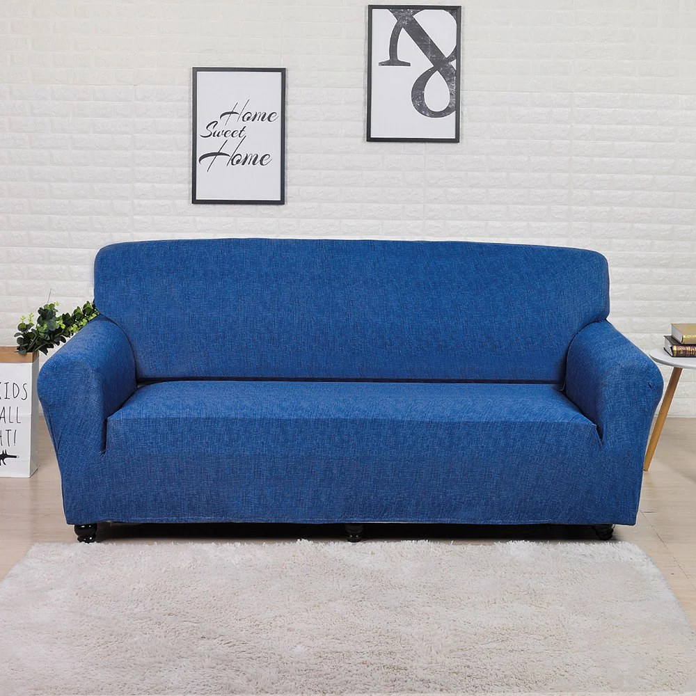 Stretch Sofa Covers Furniture Protector Polyester Loveseat Couch Cover l L-Style Sofa Cover 1/2/3/4-seater Arm Chair Cover Corner Elastic Couch Covers - Image 25