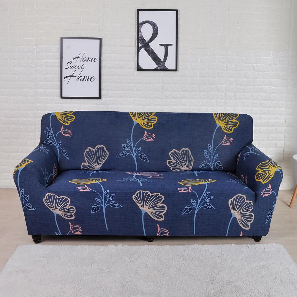 Stretch Sofa Covers Furniture Protector Polyester Loveseat Couch Cover l L-Style Sofa Cover 1/2/3/4-seater Arm Chair Cover Corner Elastic Couch Covers - Image 7