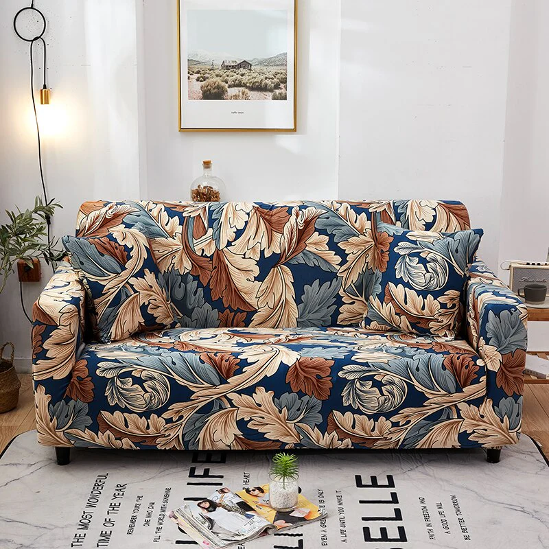 Stretch Sofa Covers Furniture Protector Polyester Loveseat Couch Cover l L-Style Sofa Cover 1/2/3/4-seater Arm Chair Cover Corner Elastic Couch Covers - Image 9