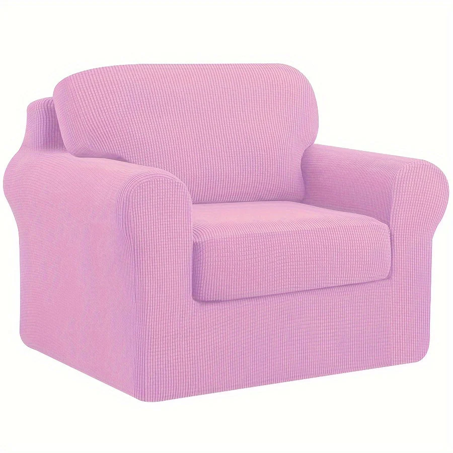 Stretch Sofa Slipcover With Cushion Covers Sets Couch Cover Sets Backrest Cushion Covers Furniture Protector - Image 21