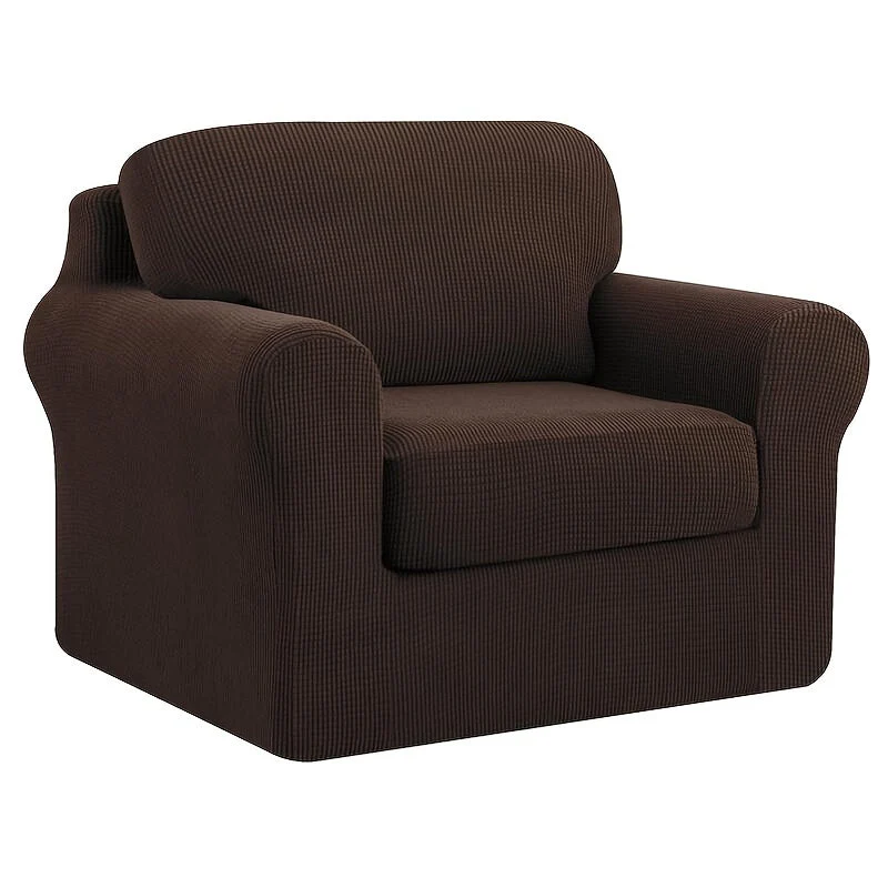 Stretch Sofa Slipcover With Cushion Covers Sets Couch Cover Sets Backrest Cushion Covers Furniture Protector - Image 29