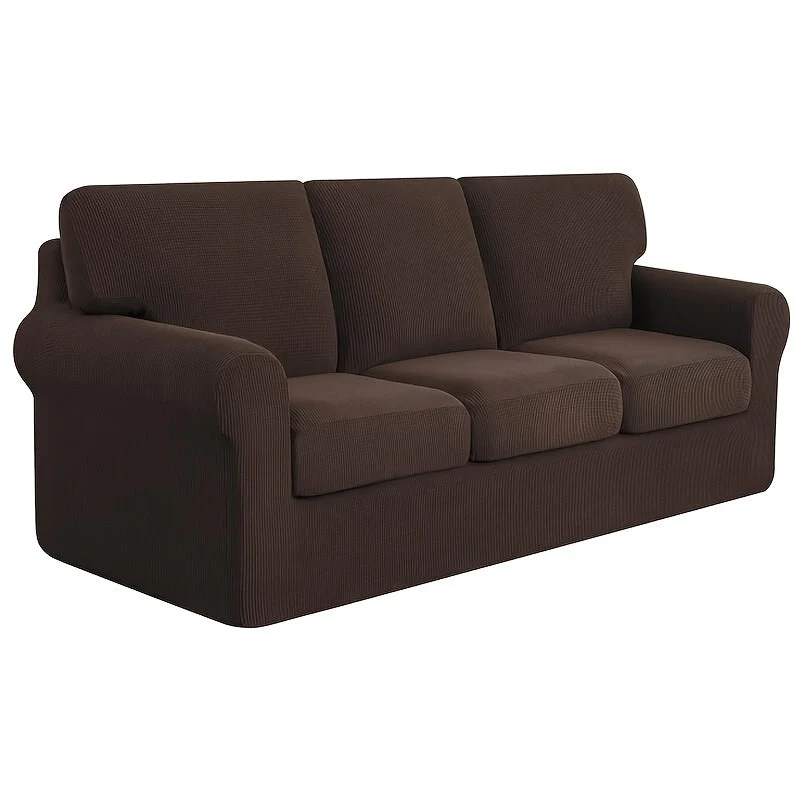 Stretch Sofa Slipcover With Cushion Covers Sets Couch Cover Sets Backrest Cushion Covers Furniture Protector - Image 31
