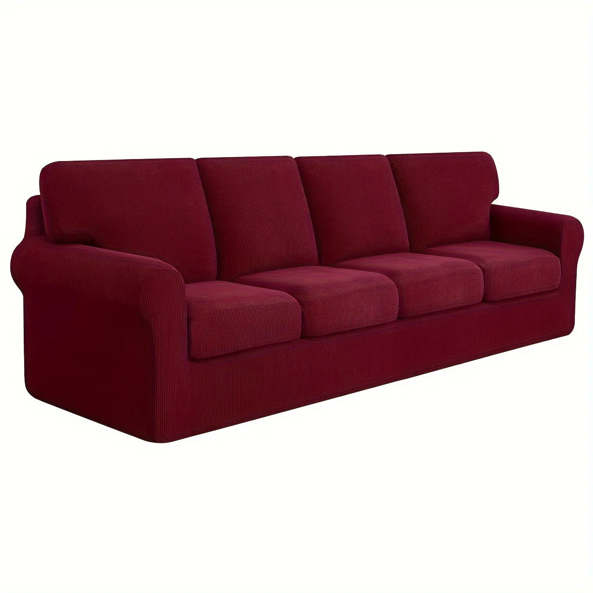 Stretch Sofa Slipcover With Cushion Covers Sets Couch Cover Sets Backrest Cushion Covers Furniture Protector - Image 43