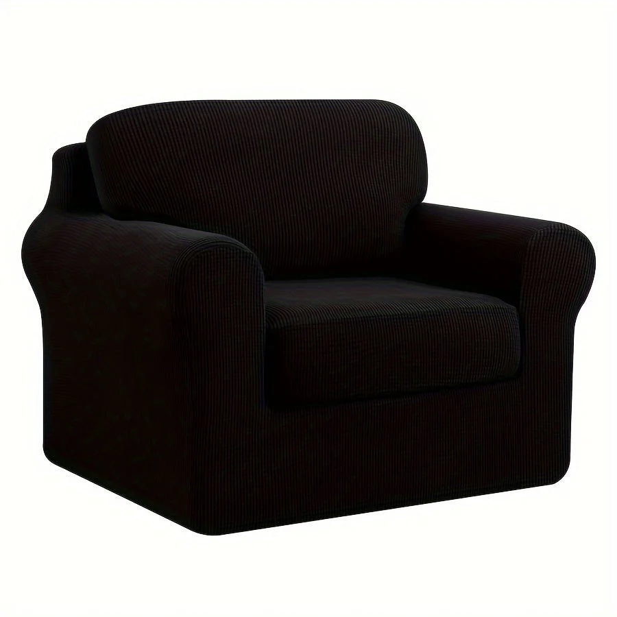 Stretch Sofa Slipcover With Cushion Covers Sets Couch Cover Sets Backrest Cushion Covers Furniture Protector - Image 56