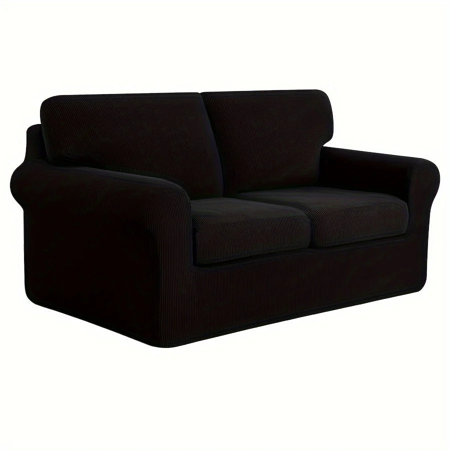 Stretch Sofa Slipcover With Cushion Covers Sets Couch Cover Sets Backrest Cushion Covers Furniture Protector - Image 57