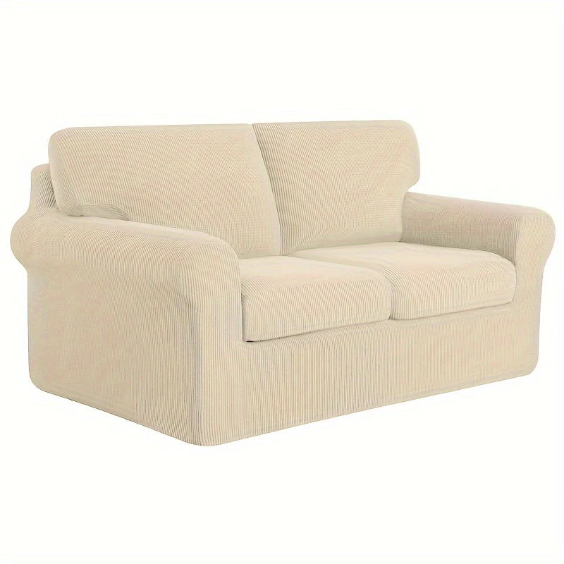 Stretch Sofa Slipcover With Cushion Covers Sets Couch Cover Sets Backrest Cushion Covers Furniture Protector - Image 61