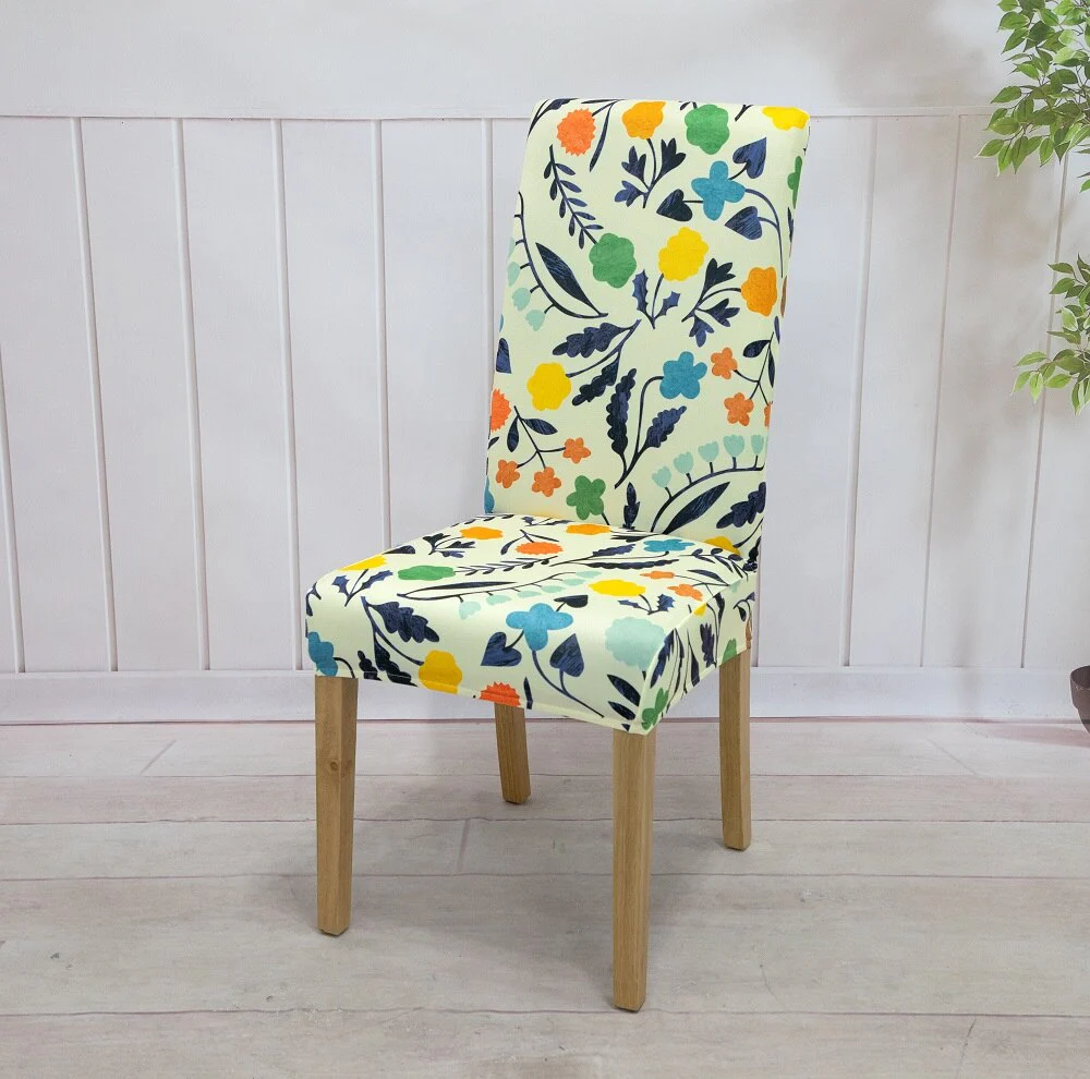 Stretch Wedding Chair Cover For Kitchen Elastic Dining Room Chair Cover Dine Chairs Slipcover Home Decoration Accessories - Image 13