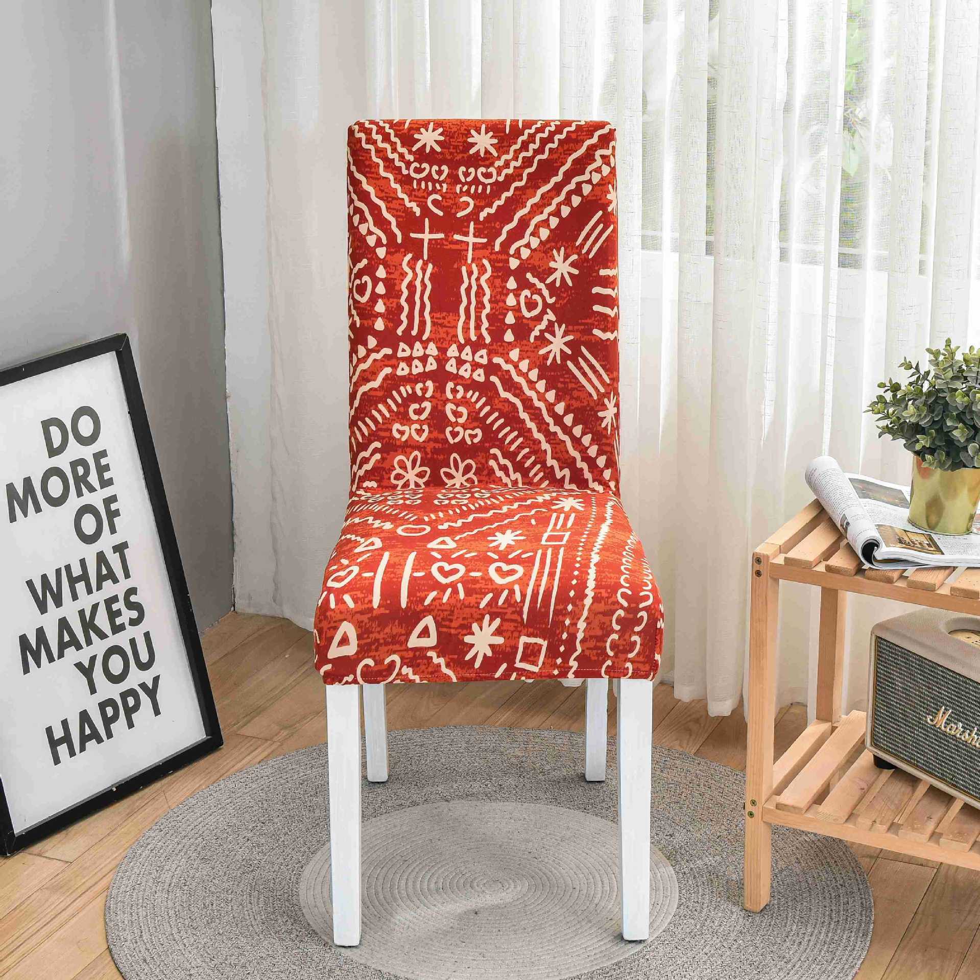 Stretch Wedding Chair Cover For Kitchen Elastic Dining Room Chair Cover Dine Chairs Slipcover Home Decoration Accessories - Image 16
