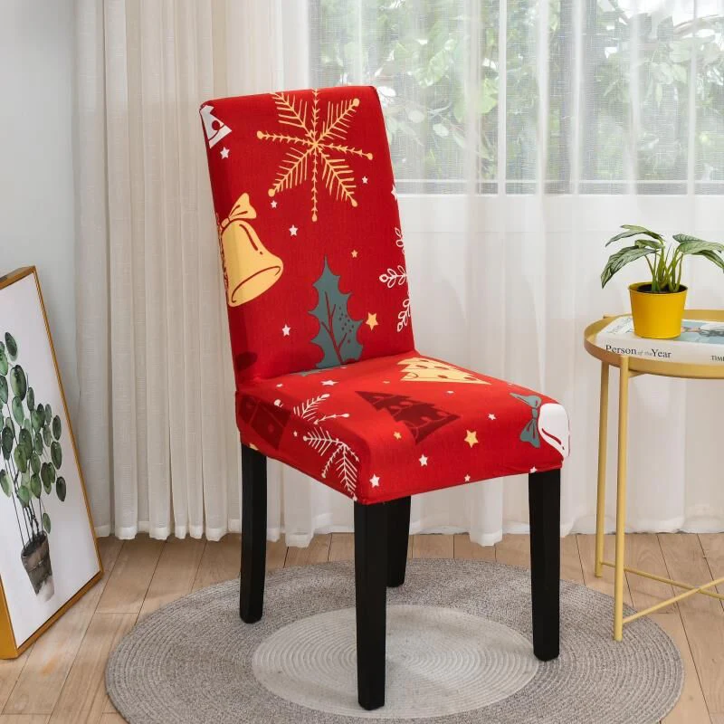 Stretch Wedding Chair Cover For Kitchen Elastic Dining Room Chair Cover Dine Chairs Slipcover Home Decoration Accessories - Image 19