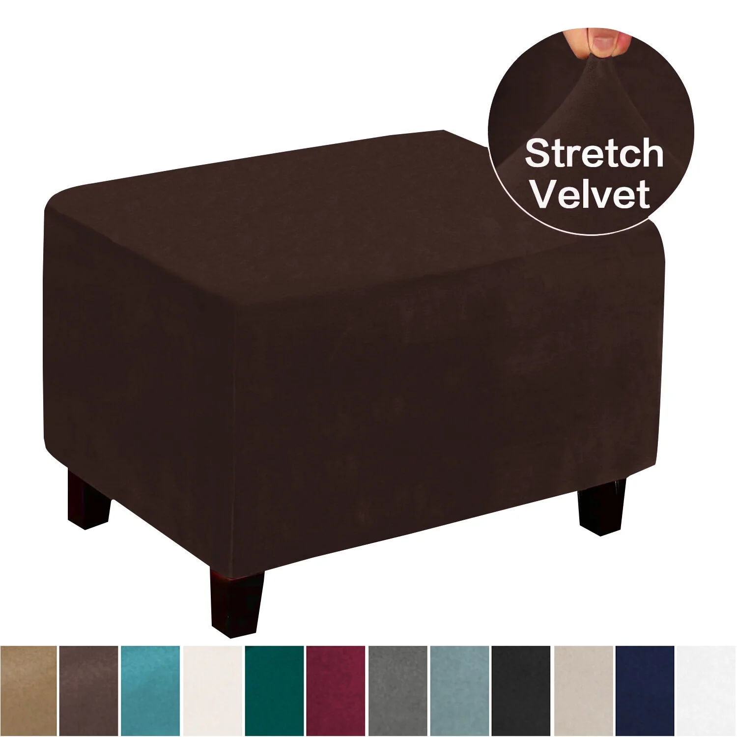 Stretching Footstool Low Sofa Solid Elasticity Simple Sofa, Step Stool Cover Dustproof Furniture Protection Series Modern Style - Image 12