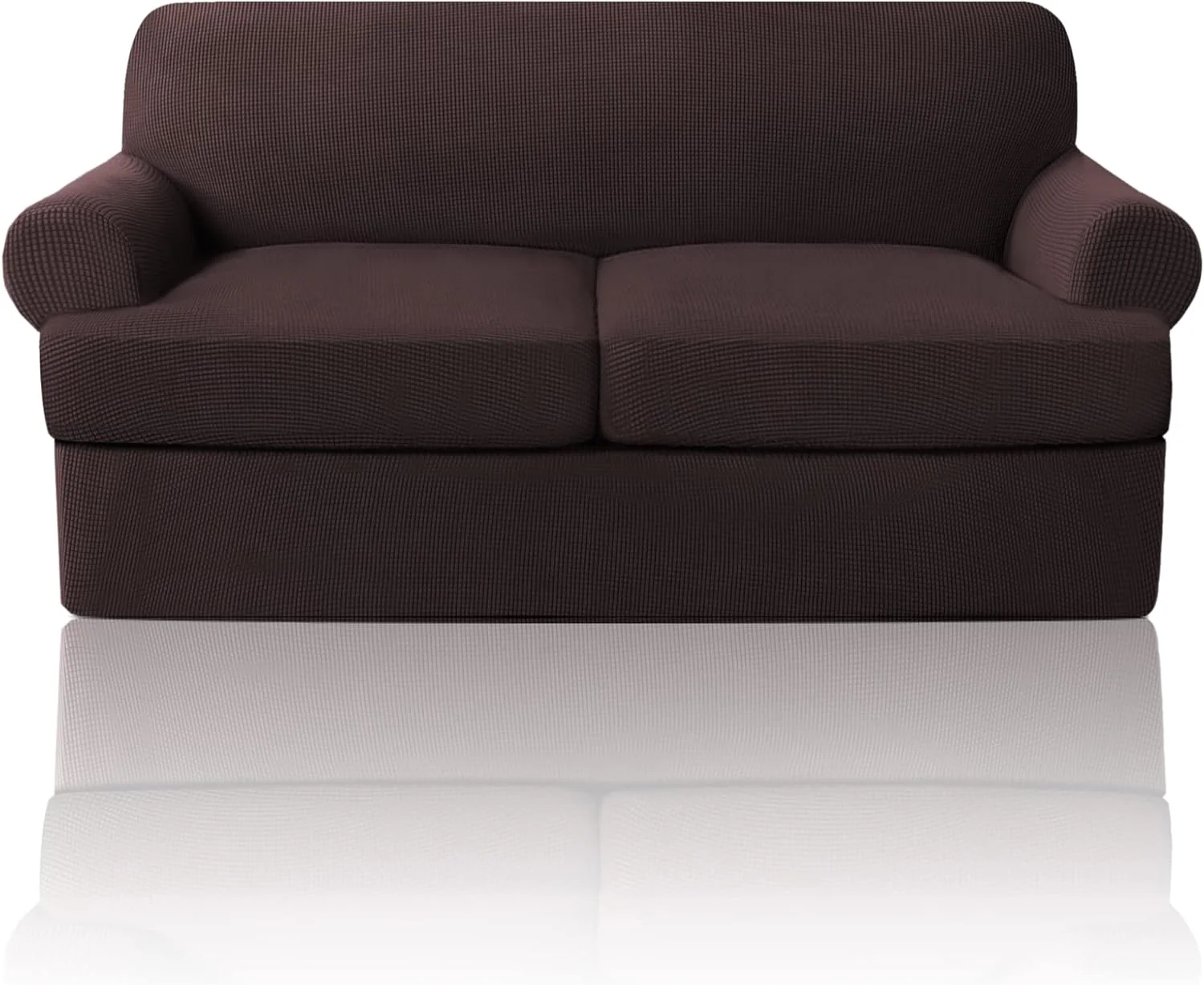 T Cushion Sofa Slipcover Sofa Covers for T Cushion Sofa Soft Couch Slip Covers Furniture Covers with Cushion Shape Seat Covers - Image 10