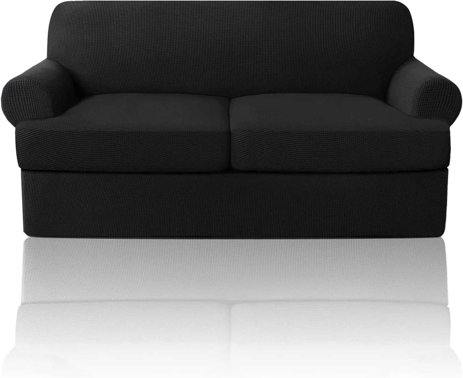 T Cushion Sofa Slipcover Sofa Covers for T Cushion Sofa Soft Couch Slip Covers Furniture Covers with Cushion Shape Seat Covers - Image 15